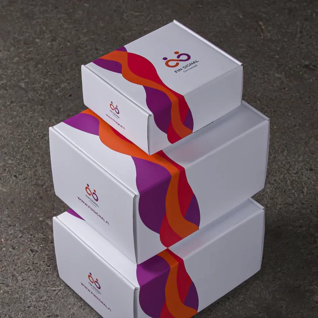 Aaltopahvipakkaus 0427 rakenteella. postitus ja tuotepakkaus.