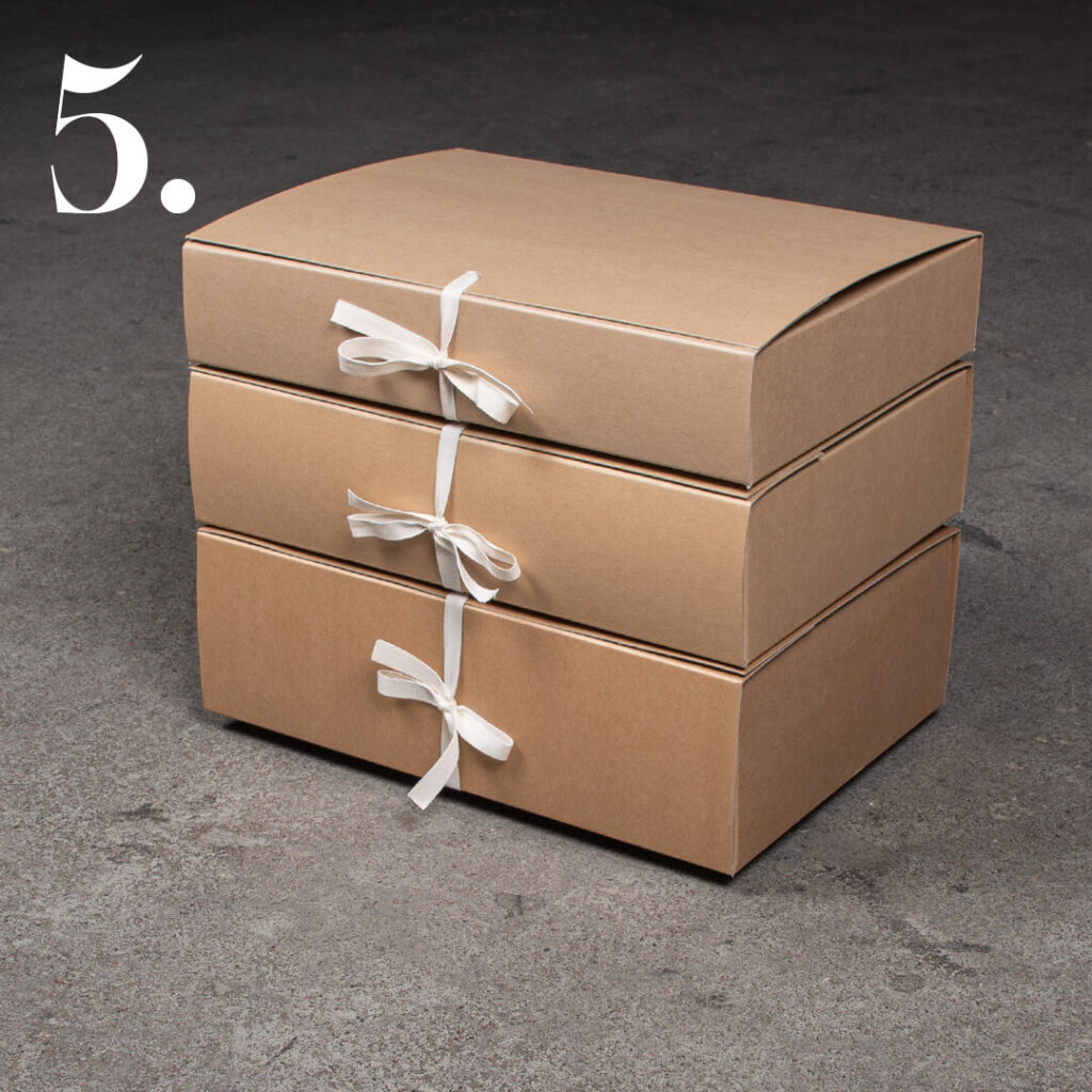 Arkistolaatikko nauhallinen, erikokoja