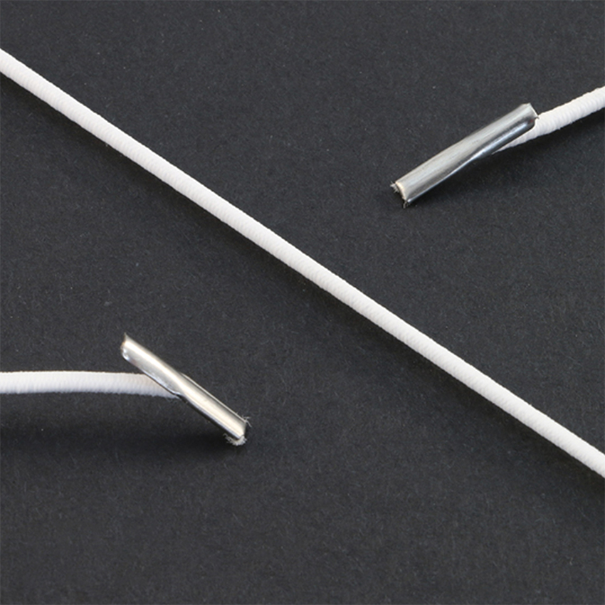 Pyöreä kuminauha: Valkoinen