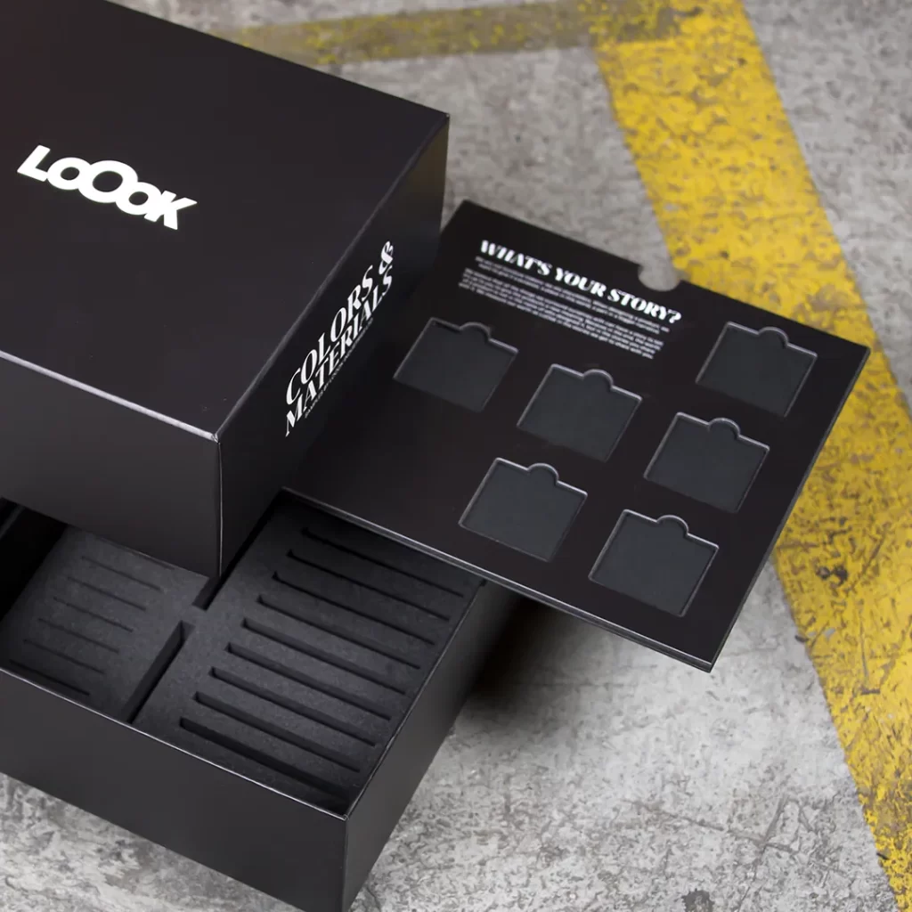 Pahvirunkoinen painettu rasia, valmistus Hakakansio